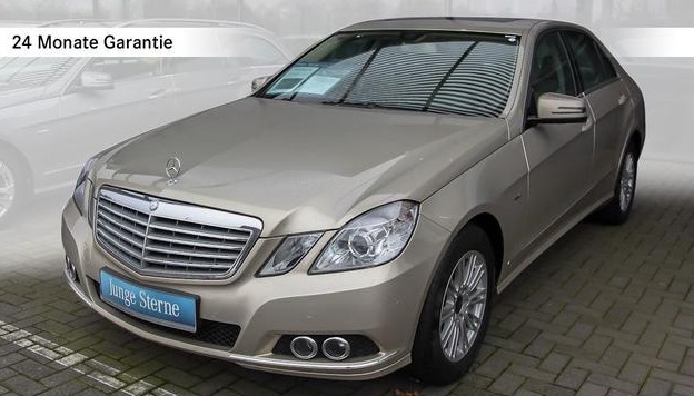 LHD MERCEDES E CLASS